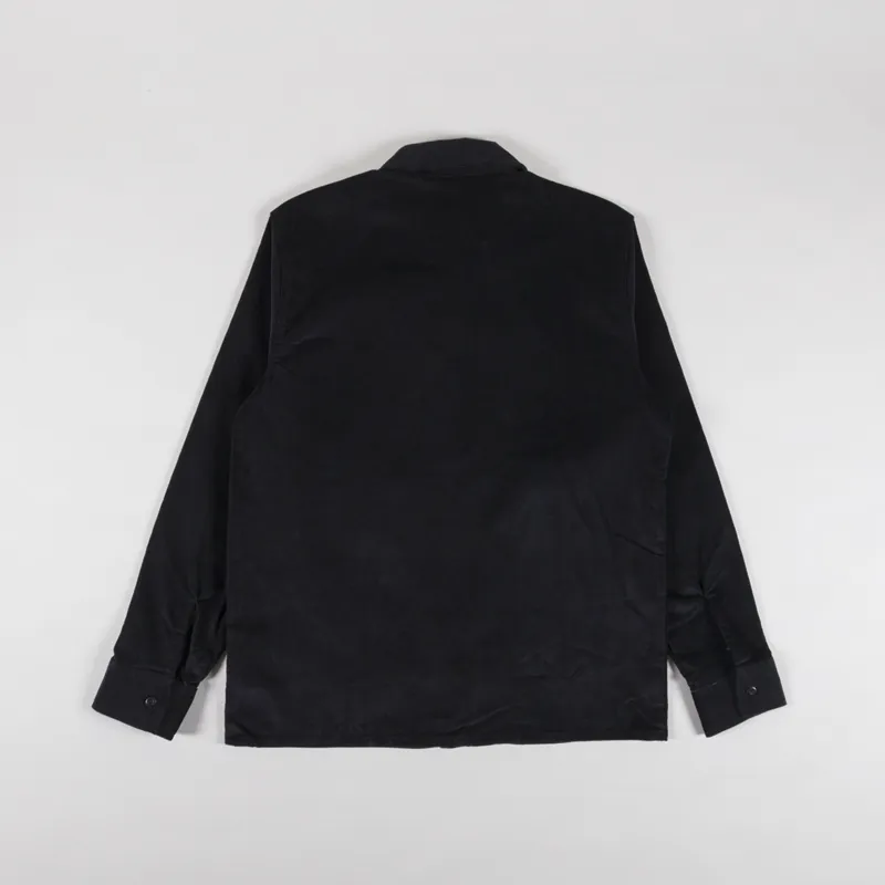 Dickies Corduroy Shirt Black-1