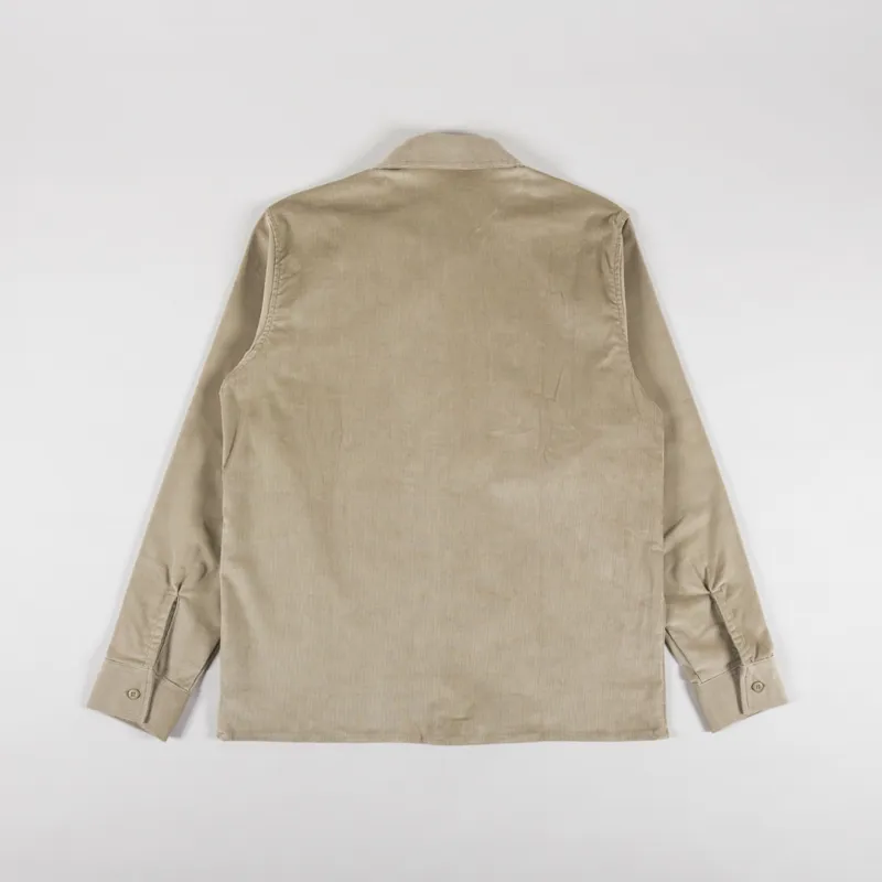 Dickies Corduroy Shirt Khaki-1