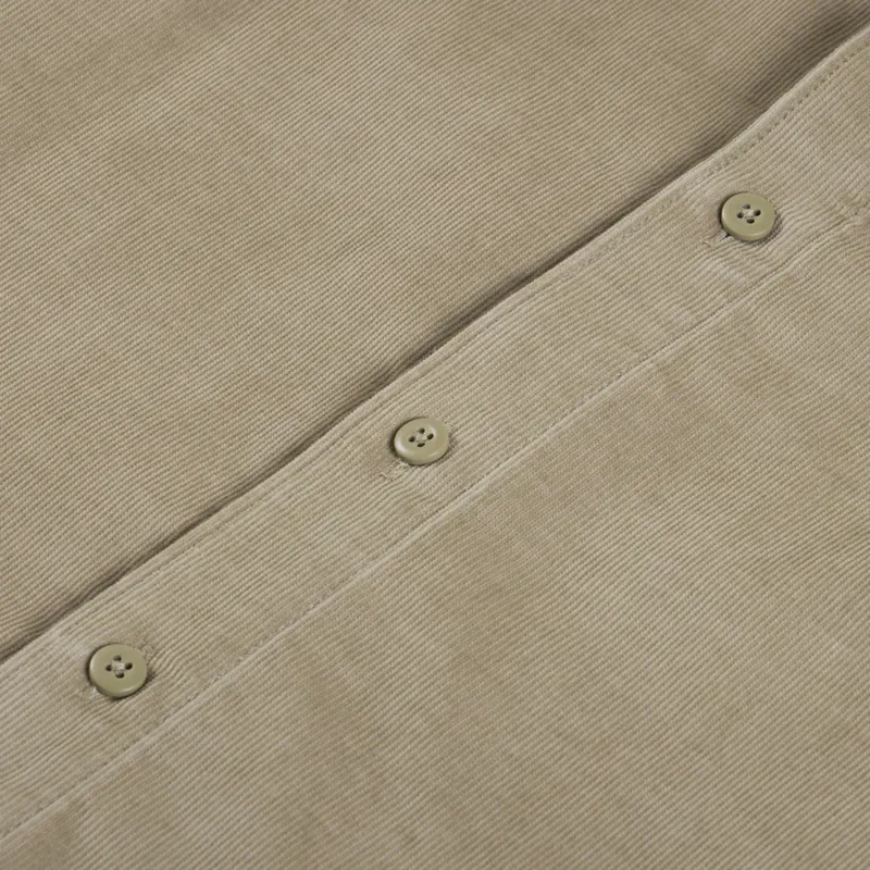 Dickies Corduroy Shirt Khaki-5