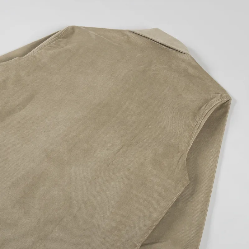 Dickies Corduroy Shirt Khaki-3