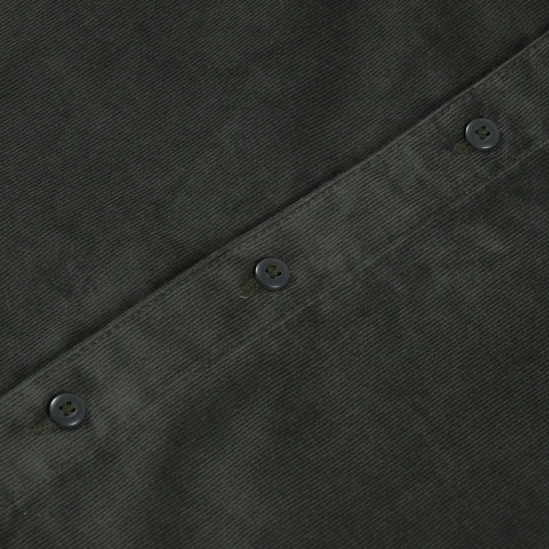 Dickies Corduroy Shirt Olive Green-5