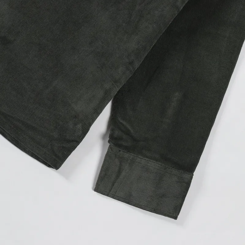 Dickies Corduroy Shirt Olive Green-6