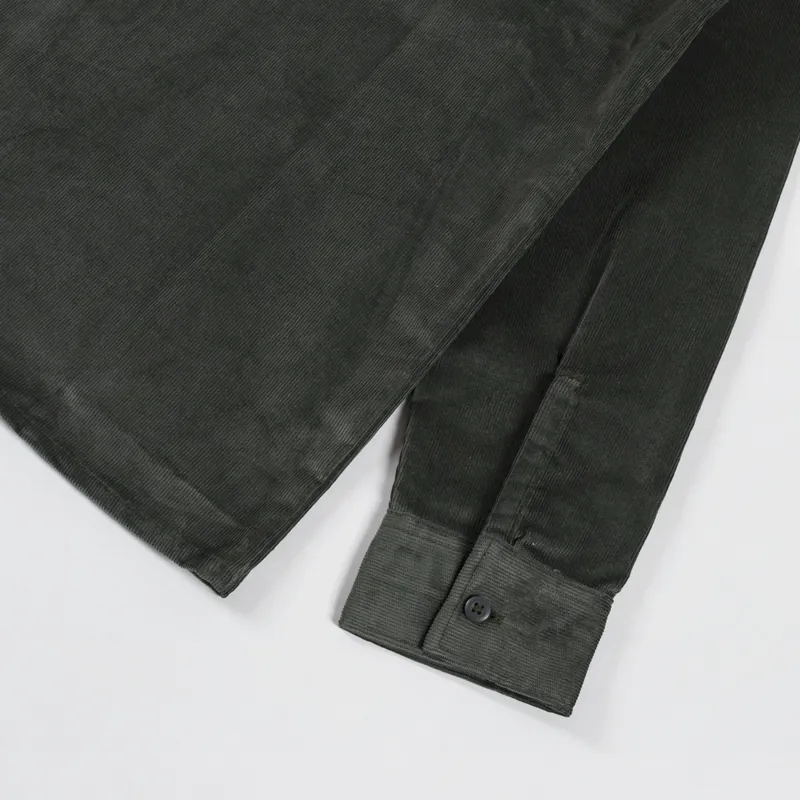 Dickies Corduroy Shirt Olive Green-7