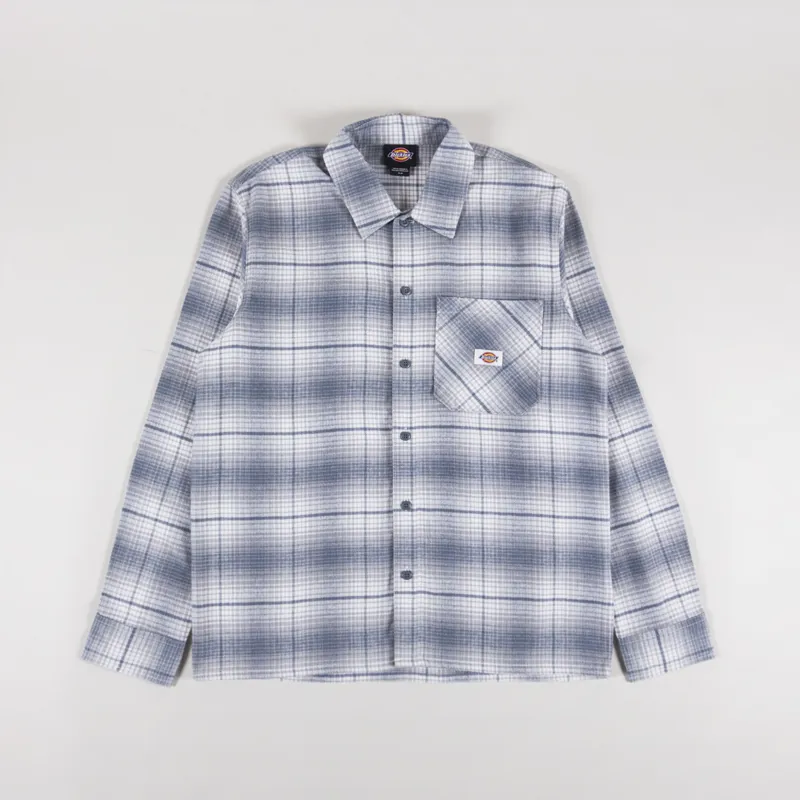 Dickies Forest Check Shirt Stormy Weather