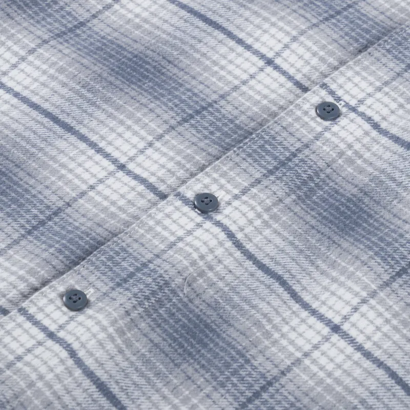 Dickies Forest Check Shirt Stormy Weather-5