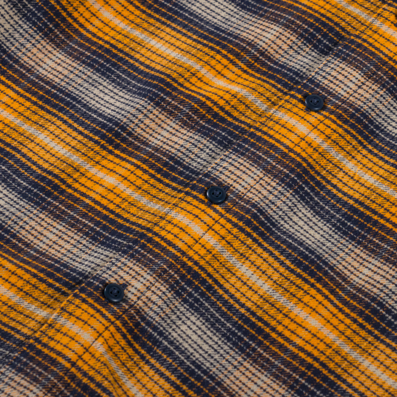 Dickies Forest Check Shirt Inca Gold-3