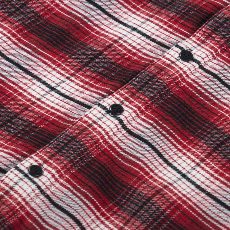 Dickies Forest Check Shirt Red Ochre-6