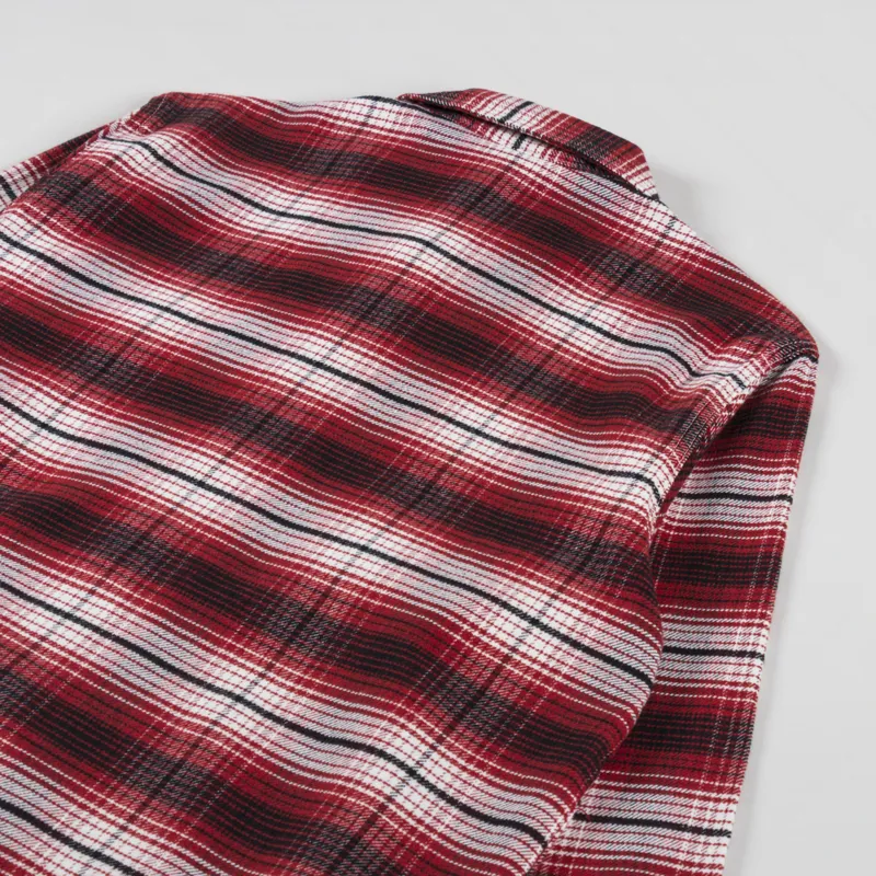 Dickies Forest Check Shirt Red Ochre-3