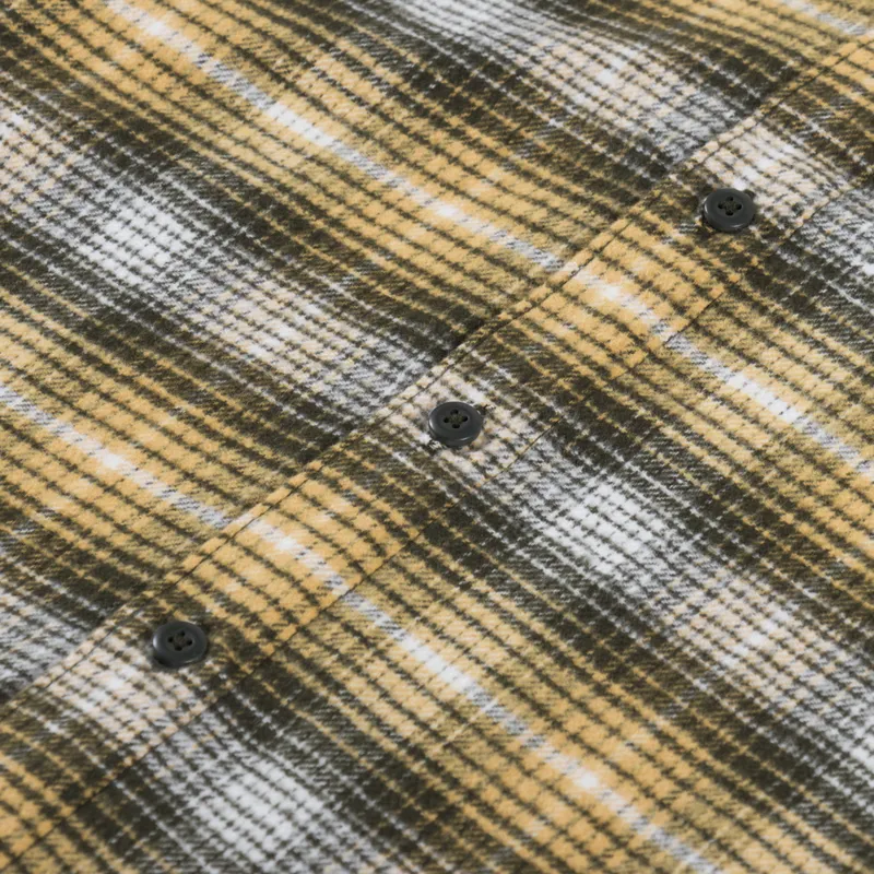 Dickies Forest Check Shirt Oak Buff-5