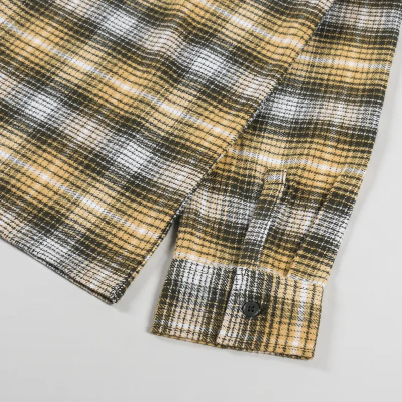 Dickies Forest Check Shirt Oak Buff-7