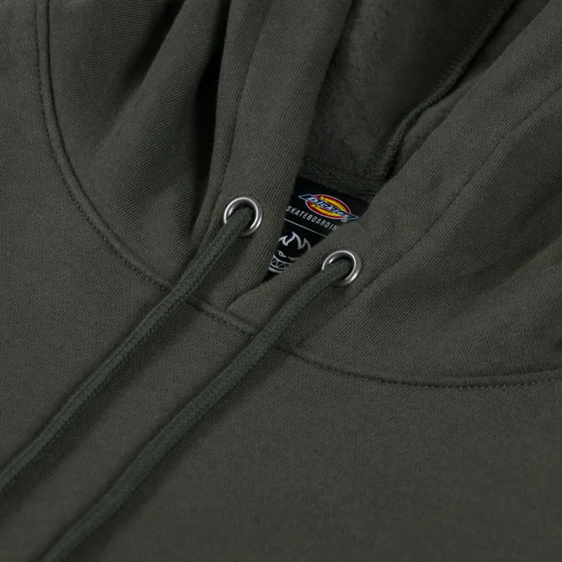 Dickies x Spitfire Hoodie Olive Green-6