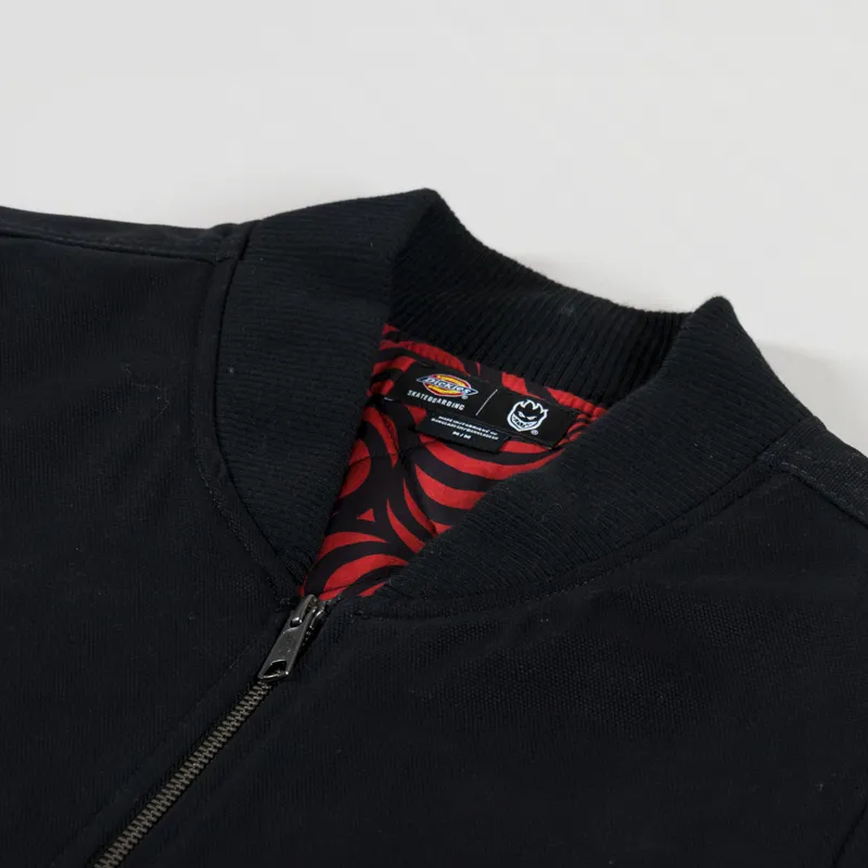 Dickies x Spitfire Vest Black-4