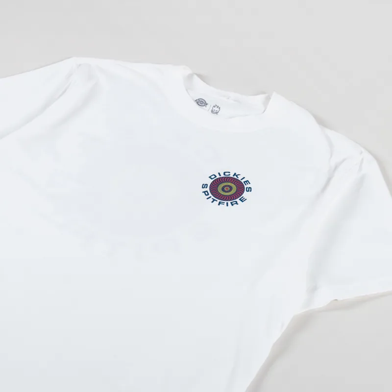 Dickies x Spitfire T Shirt White-3