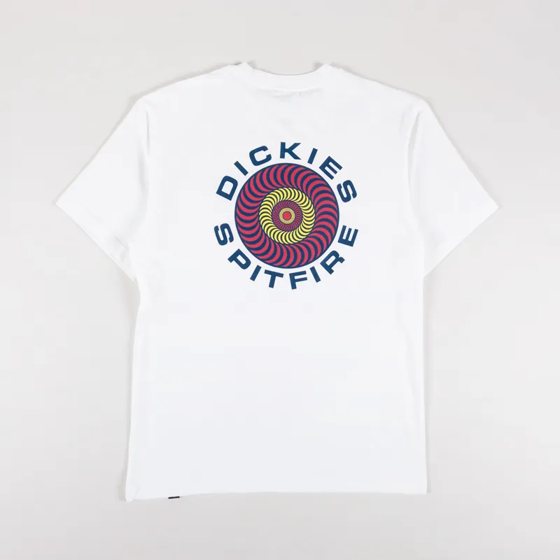 Dickies x Spitfire T Shirt White