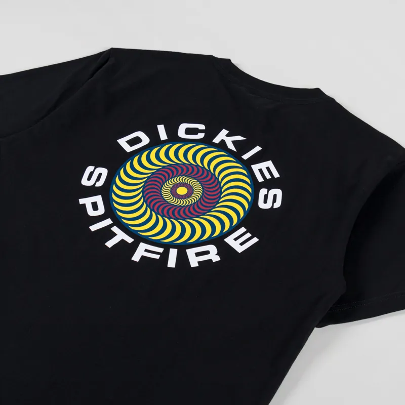 Dickies x Spitfire T Shirt Black-2