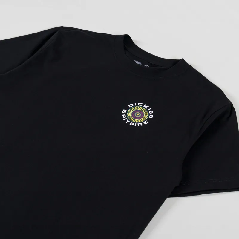 Dickies x Spitfire T Shirt Black-3