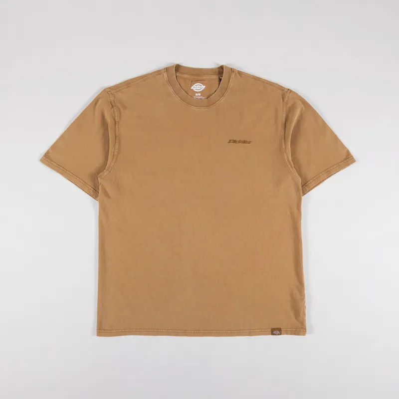 Dickies Plentywood T Shirt Brown Duck