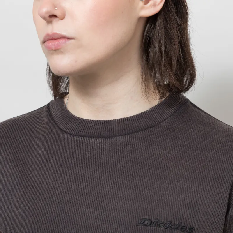 Dickies Womens Plentywood T Shirt Black-3