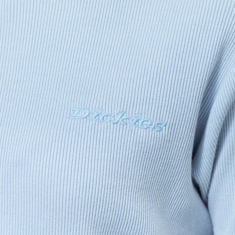 Dickies Womens Plentywood T Shirt Endless Sky-4