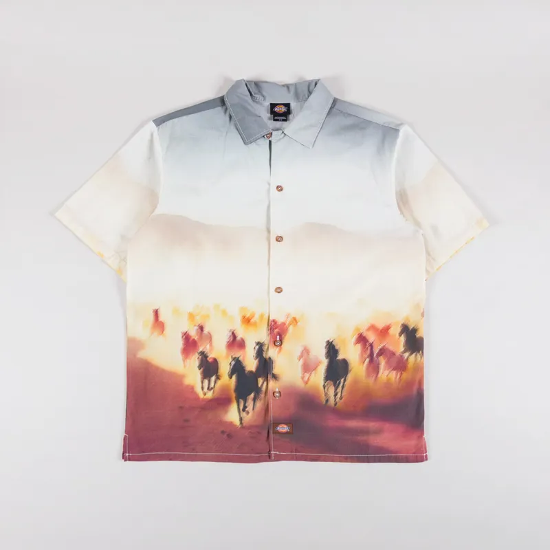 Dickies Running Wild Shirt Oak Buff