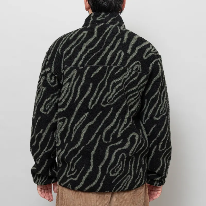 Dickies Mount Hope Printed Fleece Black-4