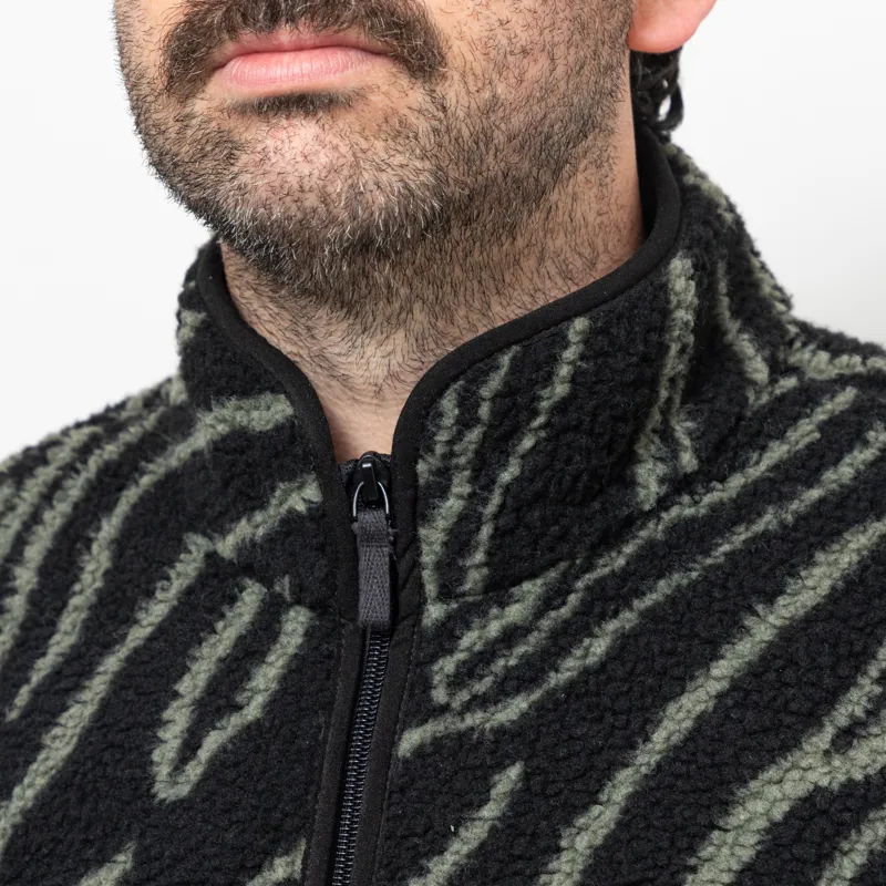 Dickies Mount Hope Printed Fleece Black-11