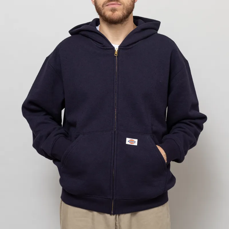 Dickies Mineral Full Zip Pullover Hoodie Night Sky-1