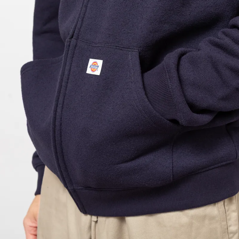 Dickies Mineral Full Zip Pullover Hoodie Night Sky-9