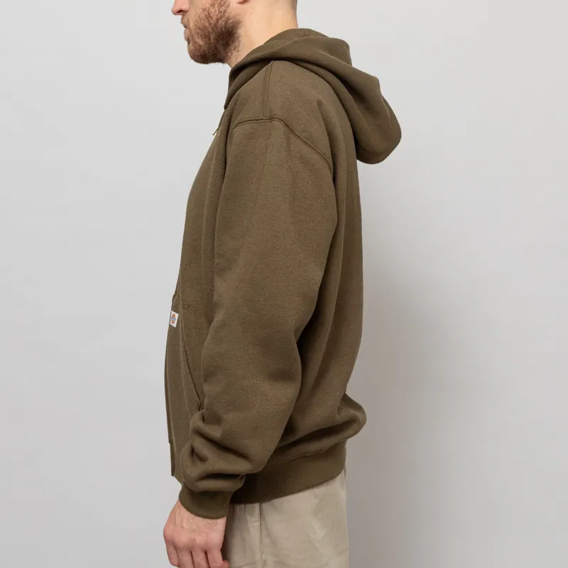 Dickies Mineral Full Zip Pullover Hoodie Military Green-4