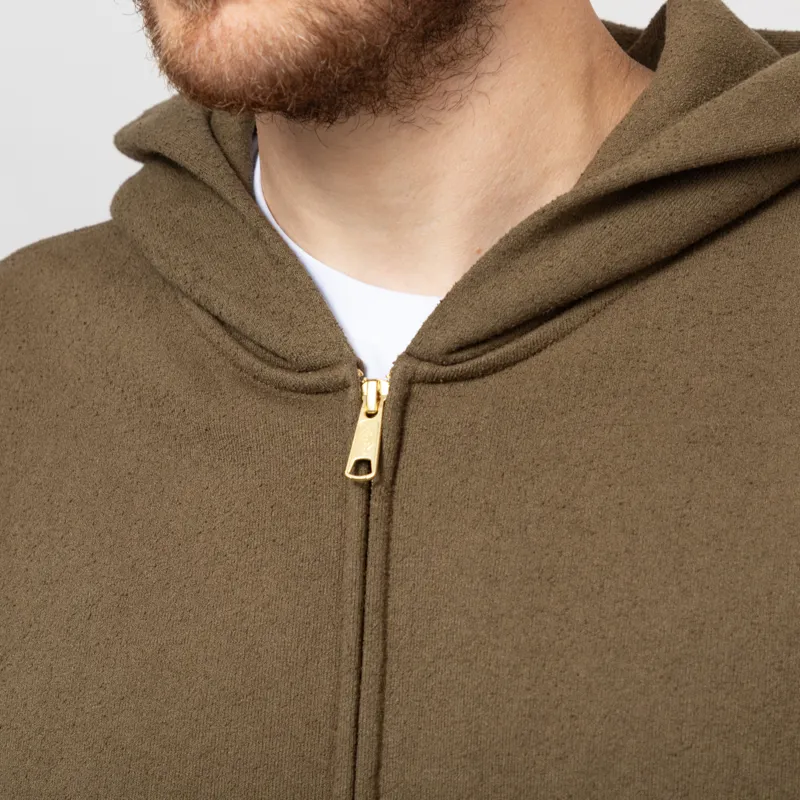 Dickies Mineral Full Zip Pullover Hoodie Military Green-7