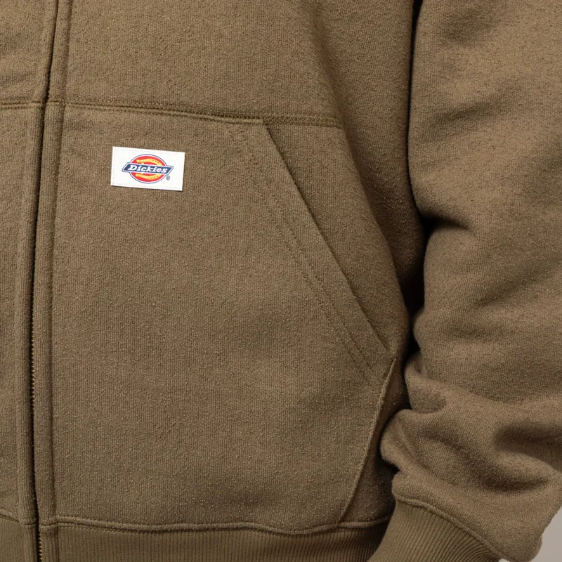 Dickies Mineral Full Zip Pullover Hoodie Military Green-10