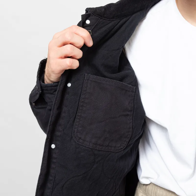 Dickies Lined Canvas Chore Jacket Black-7