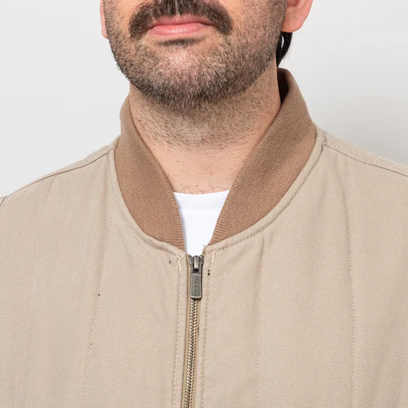 Dickies Quilted Canvas Vest Desert Sand-5