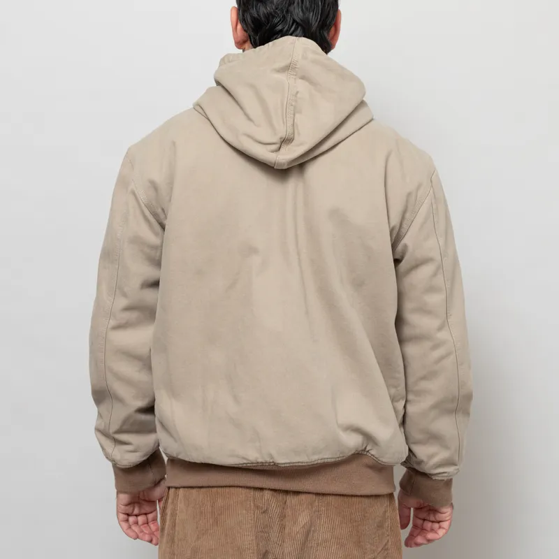Dickies Hilham Hooded Canvas Jacket Desert Sand-5