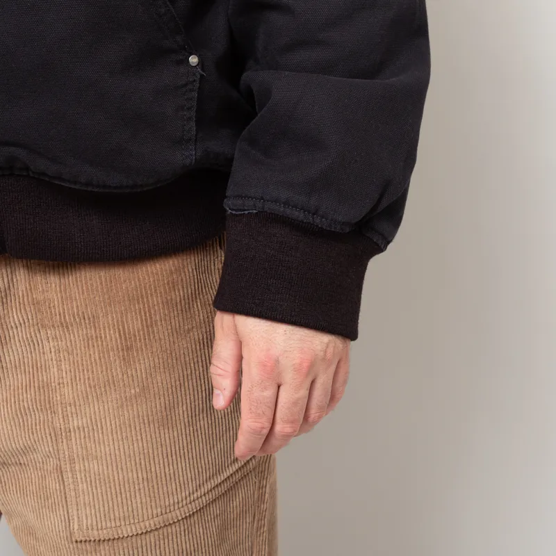 Dickies Hilham Hooded Canvas Jacket Black-10