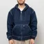 Dickies Hilham Hooded Denim Jacket Dark Indigo