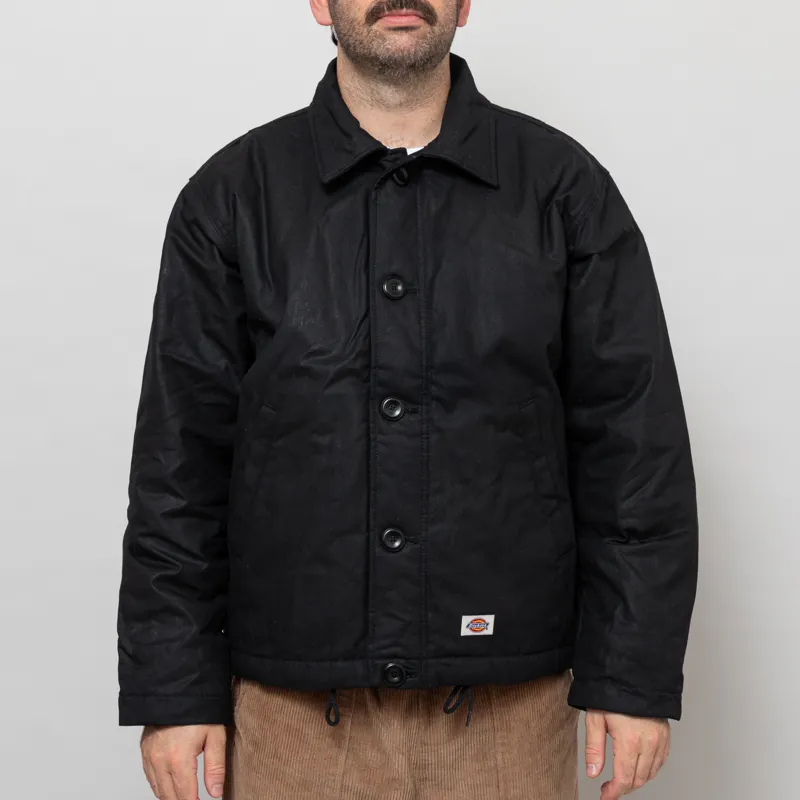 Dickies Eisenhower Waxed Jacket Black-9
