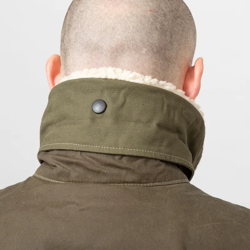 Dickies Eisenhower Waxed Jacket Military Green-11