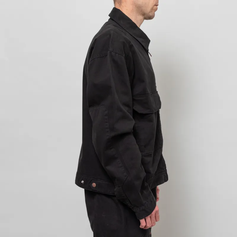 Dickies Fort Smith Trucker Jacket Black-4