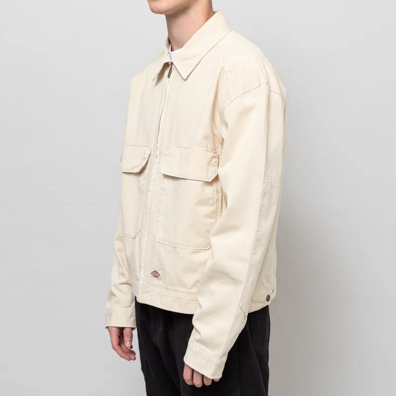 Dickies Fort Smith Trucker Jacket Wood Ash-1