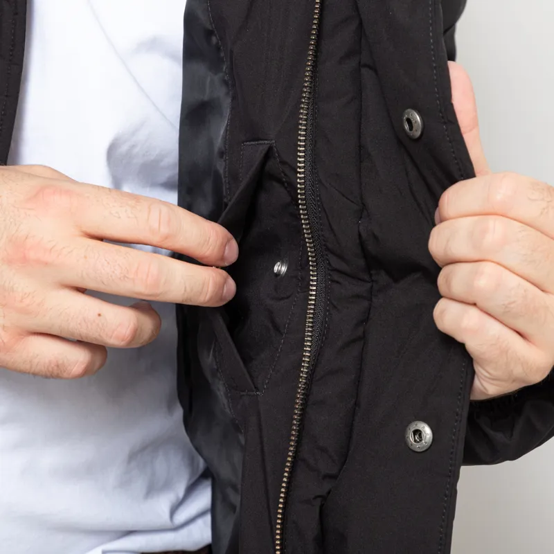 Dickies Eagleville Hooded Puffer Jacket Black-7