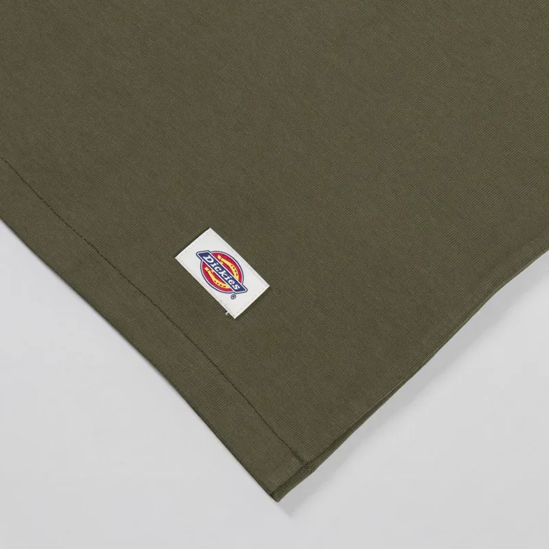Dickies Mineral Heavyweight T Shirt Military Green-3