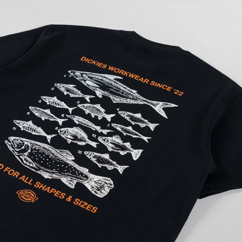Dickies Laryville T Shirt Black-2