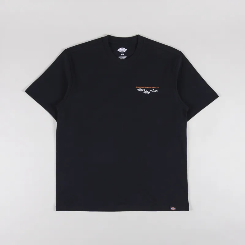 Dickies Laryville T Shirt Black-1