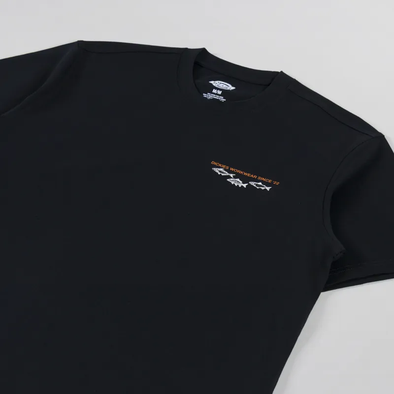 Dickies Laryville T Shirt Black-3