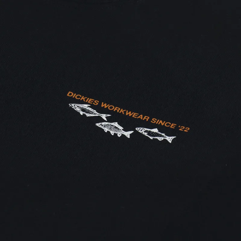 Dickies Laryville T Shirt Black-5