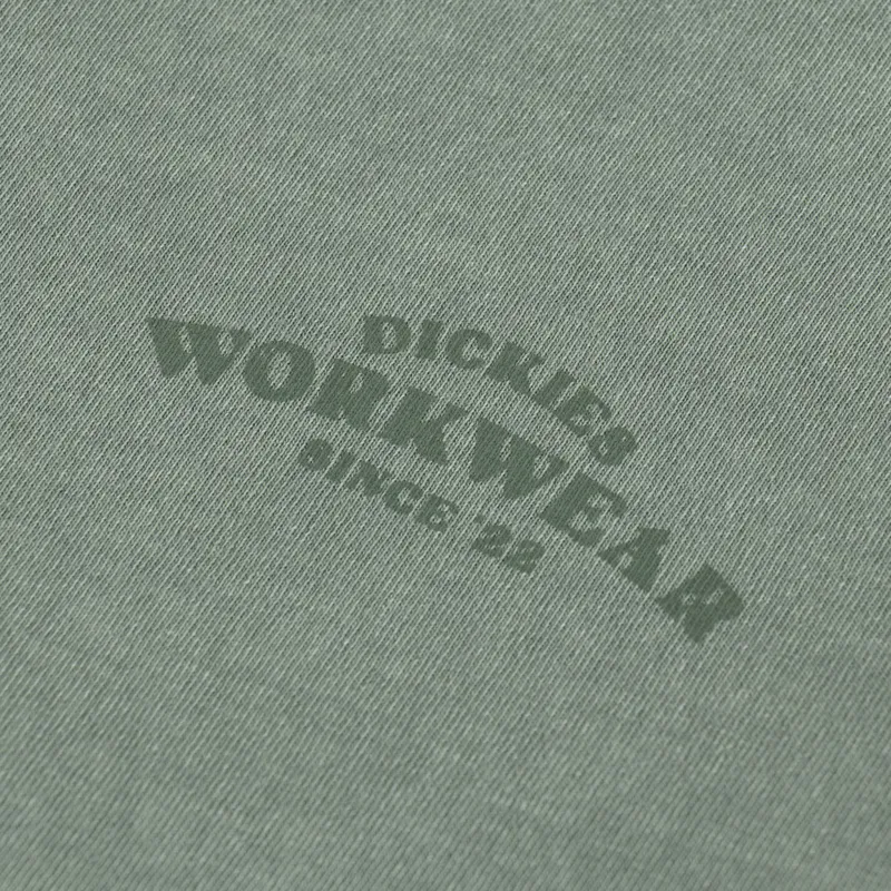Dickies Christiana Garment Dyed T Shirt Sea Spray-5