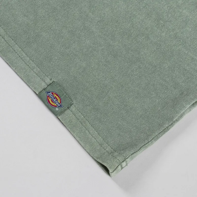 Dickies Christiana Garment Dyed T Shirt Sea Spray-6