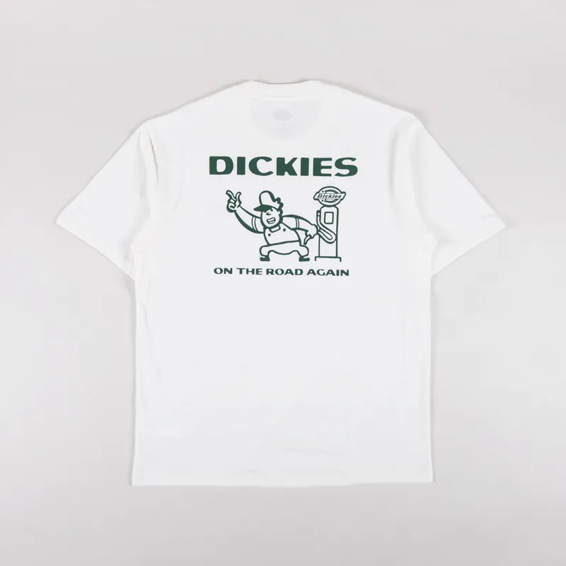 Dickies Burns T Shirt Egret