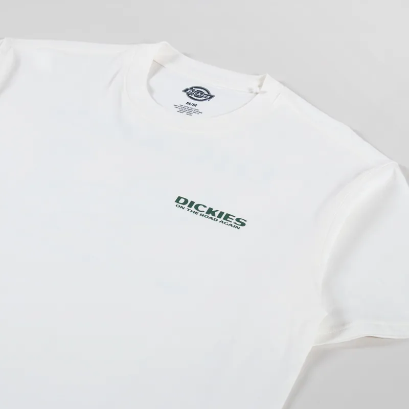 Dickies Burns T Shirt Egret-3